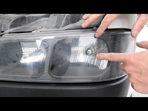 Chevrolet Express / GMC Savana - How To Replace Headlight Bulbs? Low And High Beam.