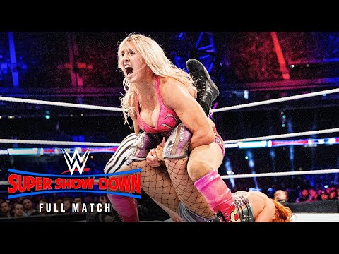 FULL MATCH — Lynch vs. Flair — SmackDown Women's Title Match: WWE Super Show-Down 2018