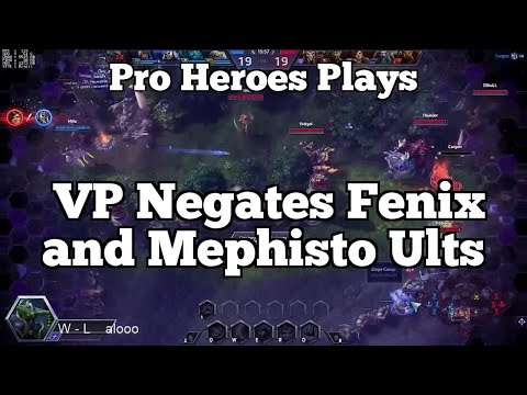 Pro Heroes Plays: VP Negates Fenix and Mephisto Ults