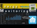Home Assistant Power Energy Monitoring PM9C Modbus RTU TCP RS485 ELFIN EW11