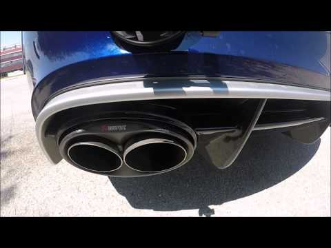 AUDI RS6 2014 AKRAPOVIC BRUTAL EXHAUST SOUND