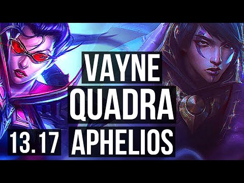 VAYNE & Lulu vs APHELIOS & Neeko (ADC) | Quadra, Legendary, 1.1M mastery | TR Challenger | 13.17