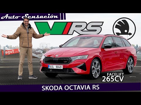 Prueba Skoda Octavia RS Facelift 2025 .  Amplio, deportivo y con el toque práctico SKODA.