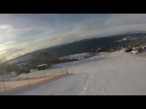 Видео: Видео горнолыжного курорта Красная Сопка в Камчатский край
