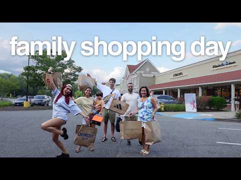 levámos a família inteira ao OUTLET 🇺🇸 | VLOGS DOS EUA 2026 #2 | Catarina Filipe