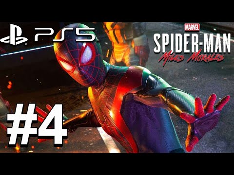 Marvel's Spider-Man: Miles Morales (PS5) Gameplay Walkthrough Part 4 - Ending [4K 60FPS]