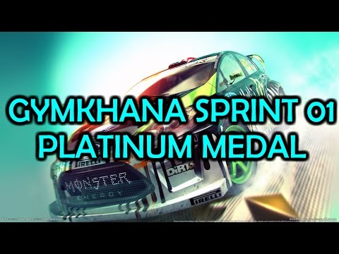 Dirt 3 - GYMKHANA SPRINT 01 [Platinum medal] + Bloopers