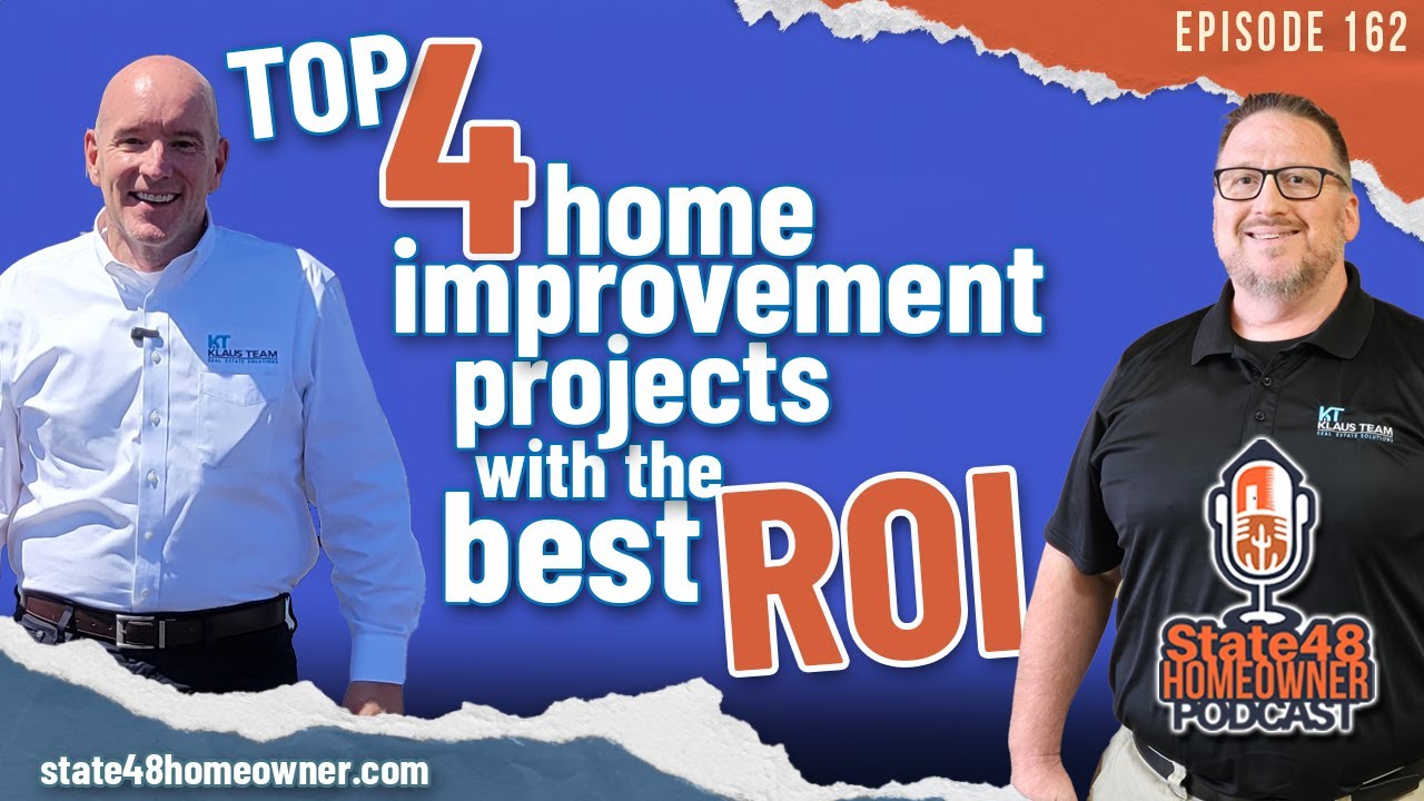 Top 4 Home Improvement Projects for Max ROI 