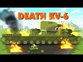 The death of the Soviet monster KV-6 - Cartoons about tanks