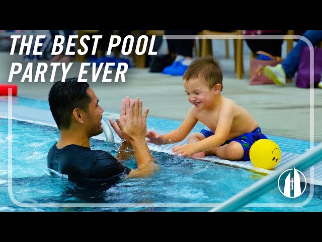 Watch video: Pool-A-Palooza: A Physical Therapy Pool Party