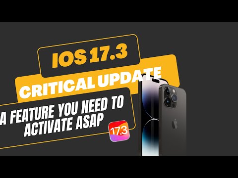 iOS 17.3-Turn On This Feature NOW! 🤯