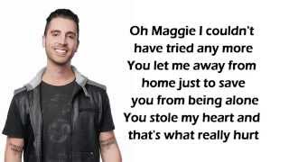 Nick Fradiani - Maggie May Lyrics (American Idol Top 6 Recordings)