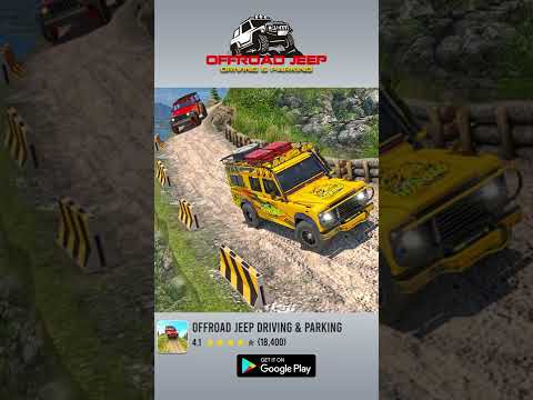 Offroad Jeep Driving & Parking