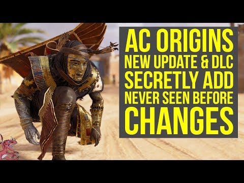 Assassin's Creed Origins Update 1.41 SECRET CHANGES Best Weapon Upgraded & More (AC Origins DLC)