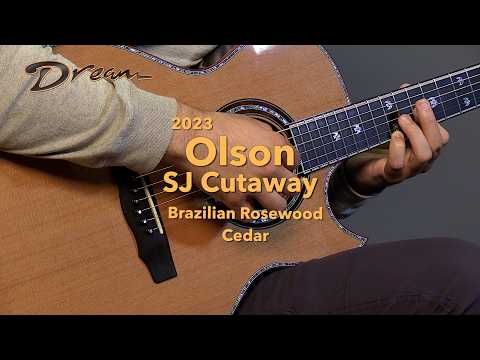 2023 Olson SJ Cutaway, Brazilian Rosewood/Cedar image 22