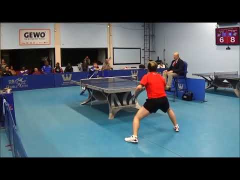 Westchester Table Tennis Center Nov 2018 Open Singles Final  Sharon Alguetti vs Kai Zhang