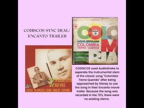CODISCOS lands sync deal with Disney using AudioShake