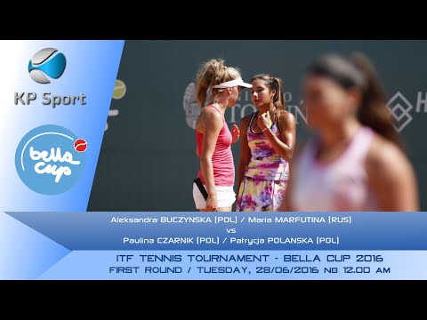 BUCZYNSKA / MARFUTINA vs. CZARNIK / POLANSKA  / Bella Cup 2016 / 1st Round Double