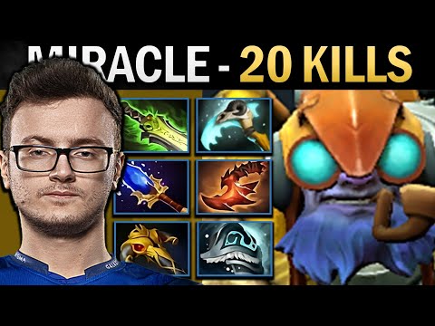 Tinker Dota Gameplay Miracle with 20 Kills and Shivas
