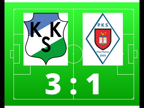 KKS KALISZ II - PKS PIAST PONIEC 3:1 BRAMKI V LIGA