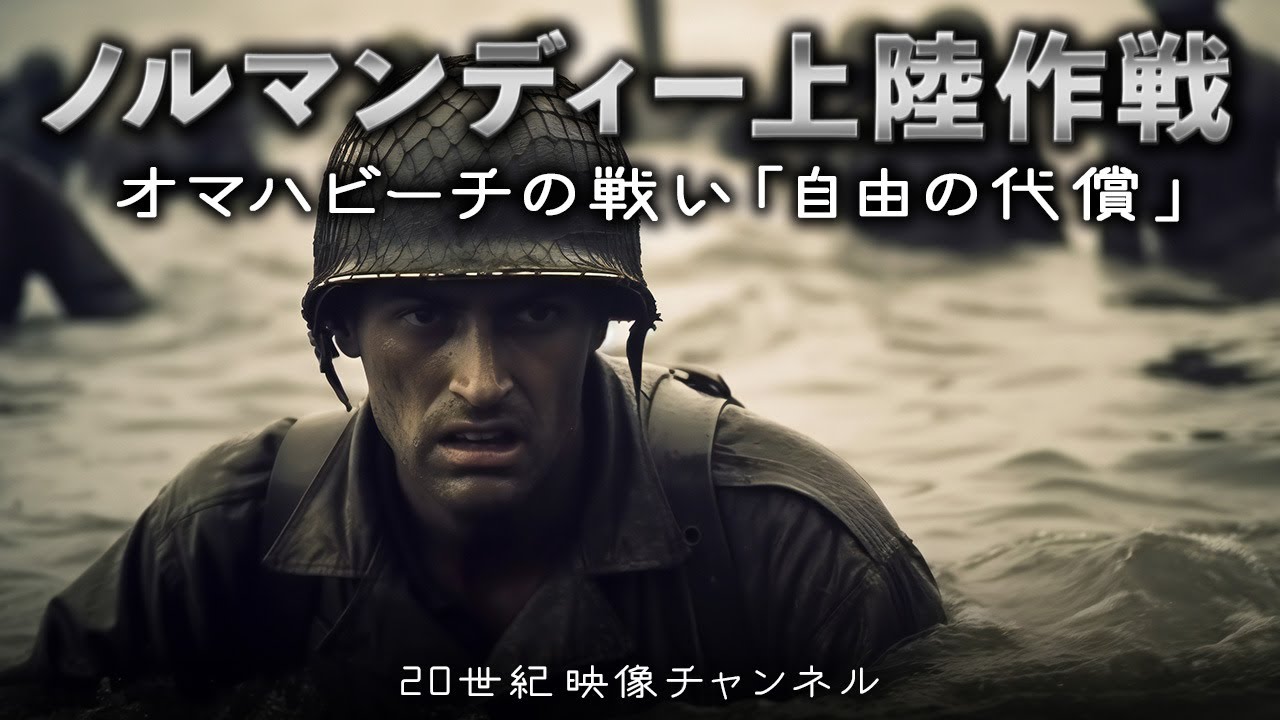 【ノルマンディー上陸作戦 - 自由の代償】映像と解説 / オマハビーチの戦いから80年「歴史を動かした戦士たち」