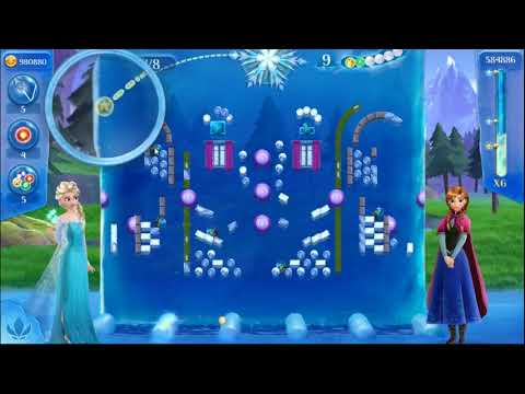 Frozen Free Fall: Icy Shot Level 286 - NO BOOSTERS ☃☃☃