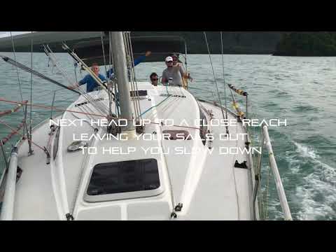 How to perform a Man Overboard procedure whilst under Sail!