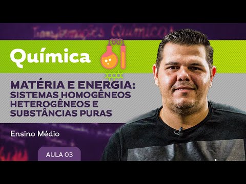 Matéria e energia: sistemas homogêneos, heterogêneos e substâncias puras - Química - Ensino Médio