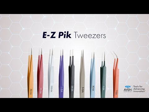 TWEEZERS,E-Z PIK,2A,BLACK