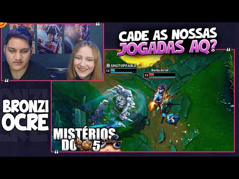 o MALPHITE BRONZE com 300 de QI - MISTERIOS DO BRONZE 5 - REACT EM CASAL
