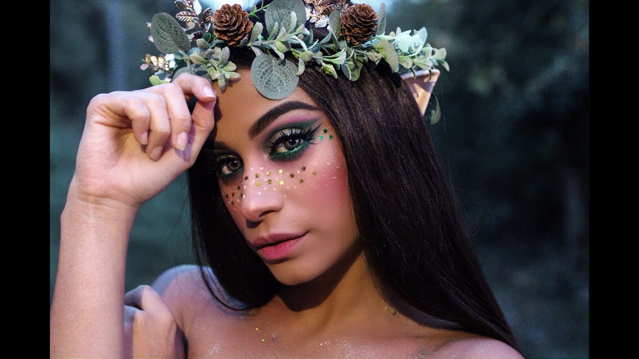 MAQUILLAJE DE HALLOWEEN HADA DE BOSQUE