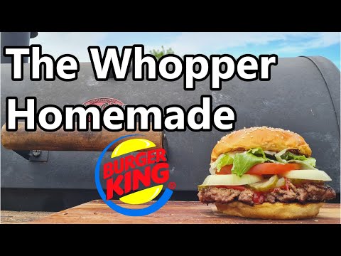 The Burger King Whopper copycat recipe (4K): But homemade and BETTER!
