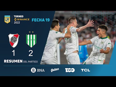 #TorneoBinance | Fecha 19 | resumen de River - Banfield
