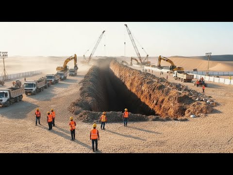Israel Está Dividiendo El Desierto Para Obligar Al Mar Rojo A Entrar En El Mar Muerto