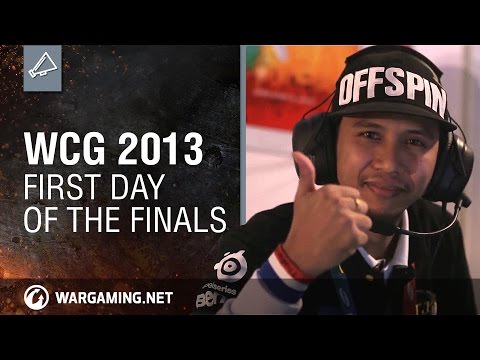 WCG 2013. First day of the Finals