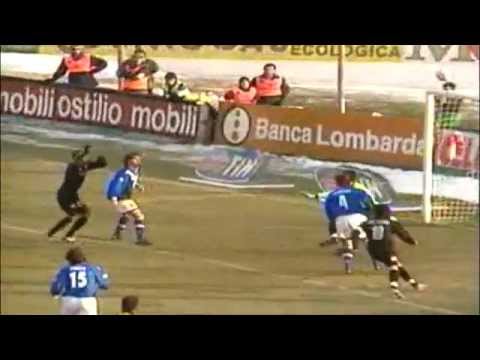 Serie A 2001-2002, day 16 Brescia - Juventus 0-4 (Trezeguet, Del Piero, Ferrara, Davids)