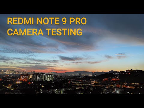 Redmi Note 9 Pro Camera Test (Time Lapse - Sunset KL)
