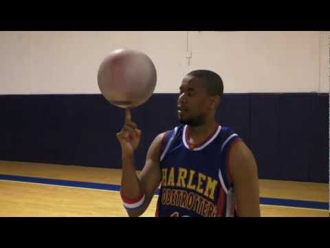 Learn How to Spin a Basketball on your Finger - A lesson from the Harlem Globetrotters