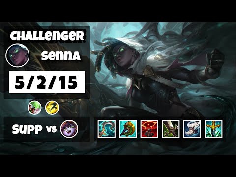 Senna 11.11 Gameplay Challenger Replay S11 Support (5/2/15) - NA
