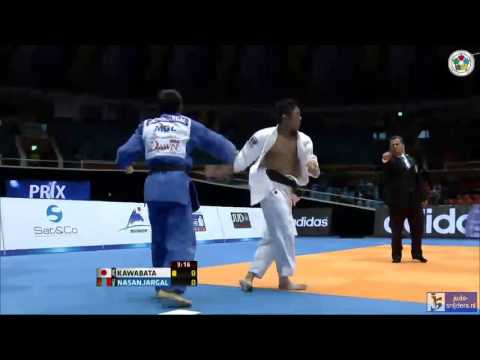 Judo 2013 Grand Prix Jeju: Kawabata (JPN) - Nasanjargal (MGL) [-60kg] bronze