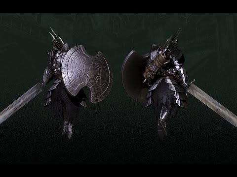 Dark Souls II - Twin Pursuers - SOLO, MELEE, NO SHIELD, NO DAMAGE (NG+7)