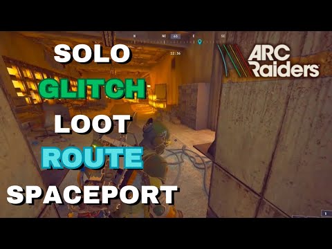 NEW ARC Raiders SOLO Glitch/Loot Route On Spaceport! (Get in and out without being betrayed)