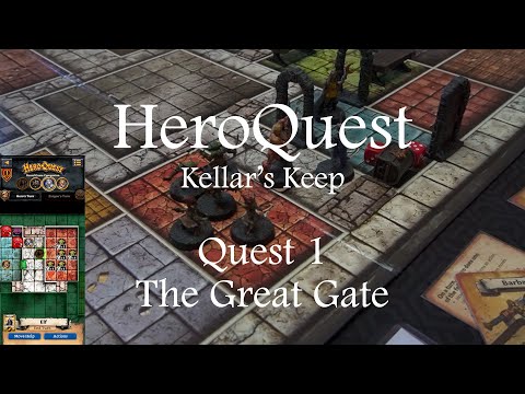 HeroQuest, Kellar's Keep - Quest 1: The Great Gate