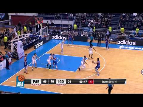 Vuk Radivojević with crucial three-pointer...