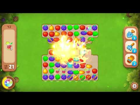 Gardenscapes - Level 43 @Games4Fun ✅