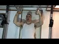 Rotating Fat Grip Pull-ups While Fresh - Rock Exotica - 10 Reps