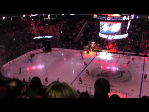 How the Devils game starts