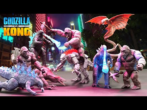 Godzilla Vs Kong Unboxing Review - Epic Toy Haul + Live Action