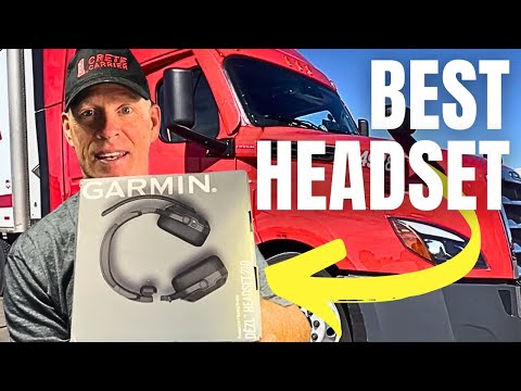 GARMIN DĒZL HEADSET 210 with New Features - BEST Headset for Truck Drivers