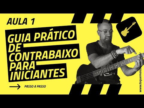 GUIA PRÁTICO de Contrabaixo para INICIANTES | Aula 1